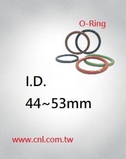 O-Ring Size  I.D. 44mm ~ 53mm