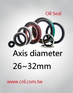 Oil-seal Axis diameter 26 ~ 32mm