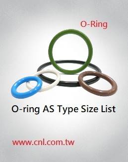 O-ring AS568 type size list (AS001 ~ AS273)