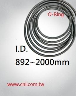 O-Ring Size<br> I.D. 892 ~2000mm